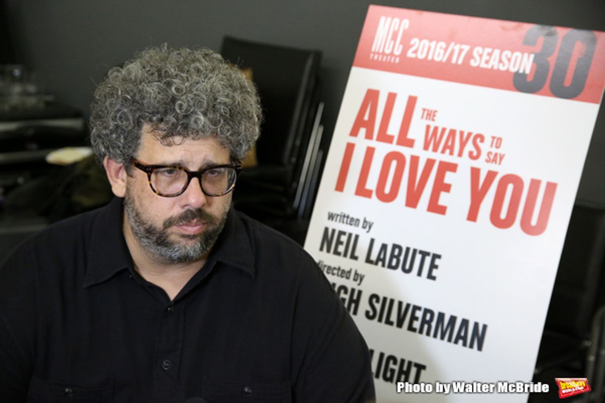 Playwright Neil LaBute  at 