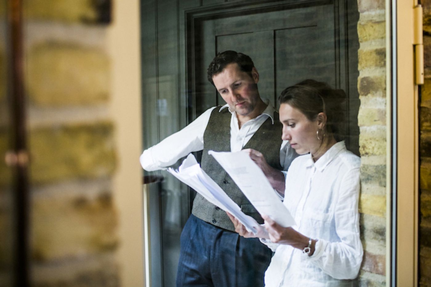 Photo Flash: In Rehearsal With Sadie Frost For BRITTEN IN BROOKLYN  Image