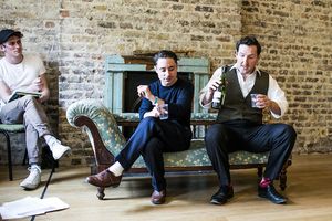 David Burnett (John Dunne), Ryan Sampson (Benjamin Britten), John Hollingworth (WH Au Photo