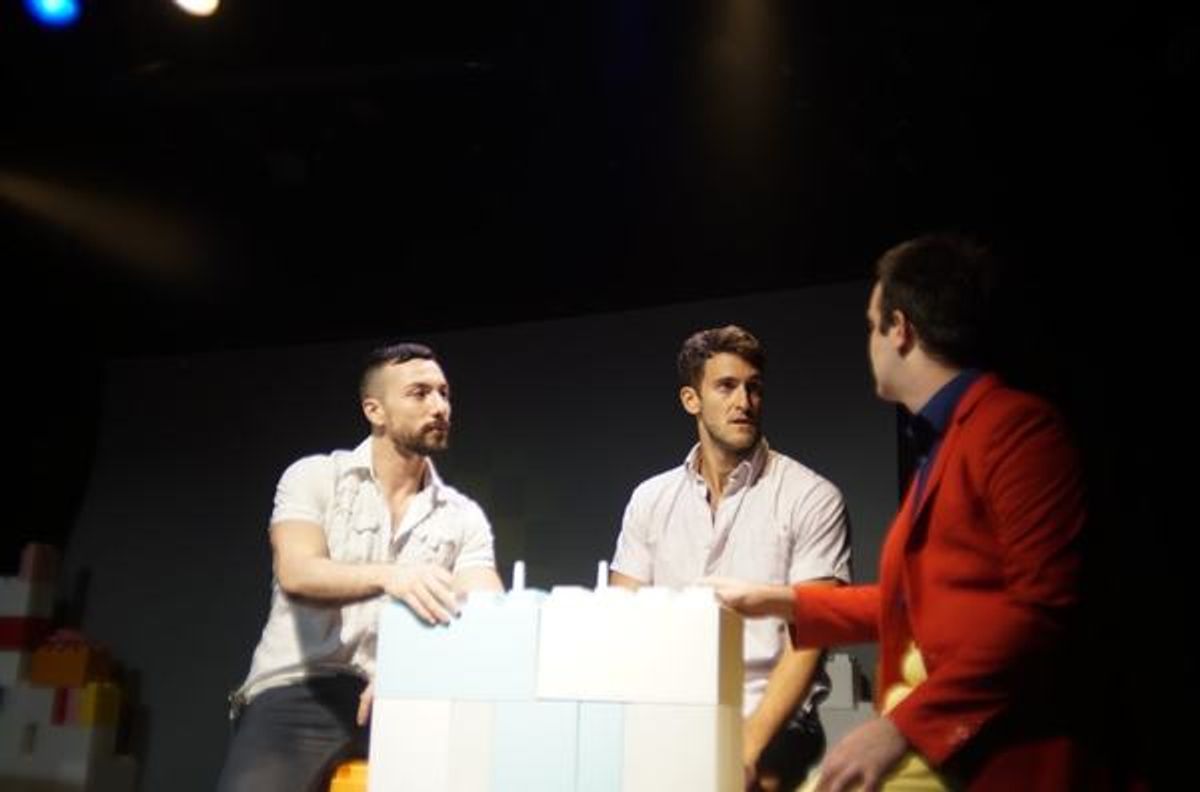  Judah Frank, Adam Roberts and Sean Peter Drohan at 