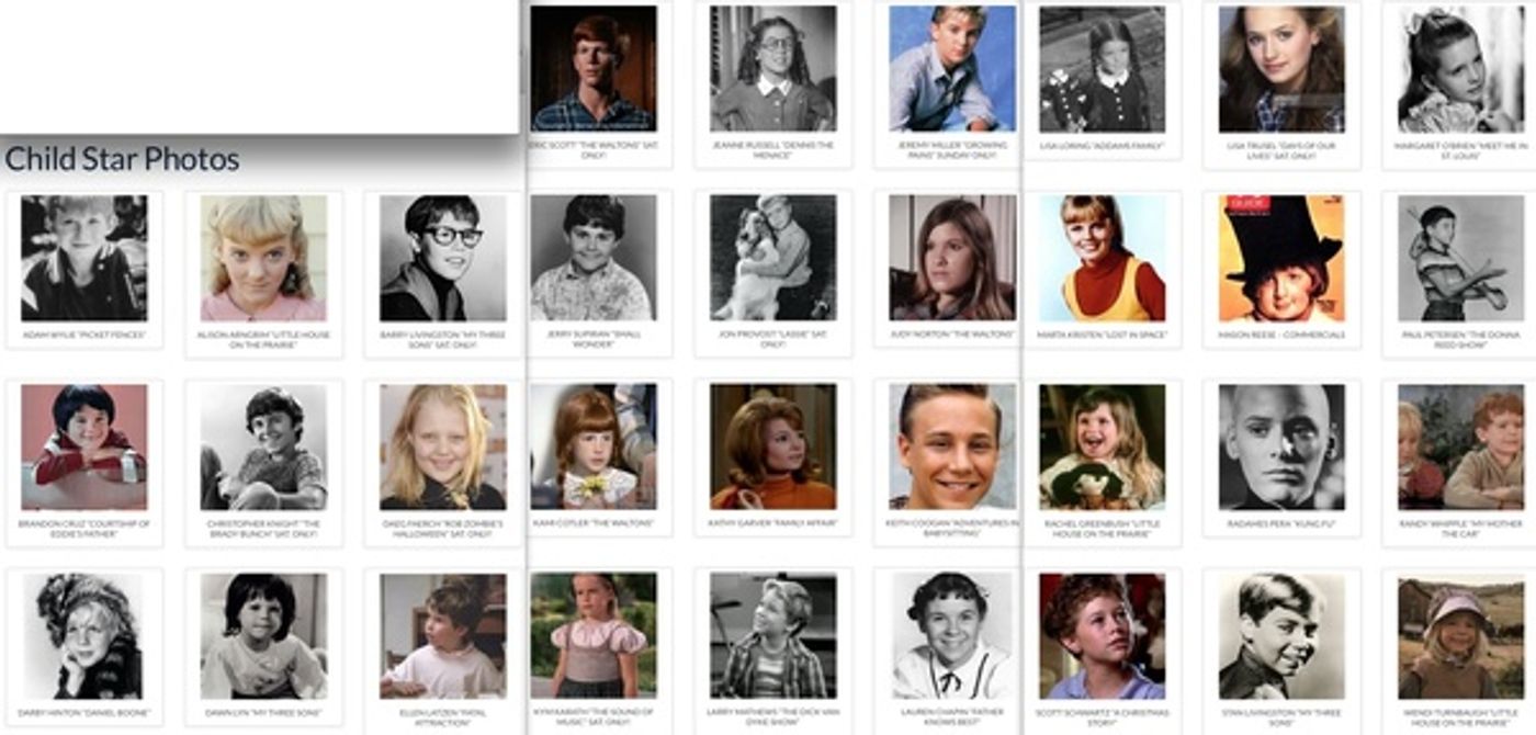 Photo Flash: Over 50 Child Stars Featured in New Hollywood Museum Exhibit Photo Flash: Over 50 Child Stars Featured in New Hollywood Museum Exhibit Image