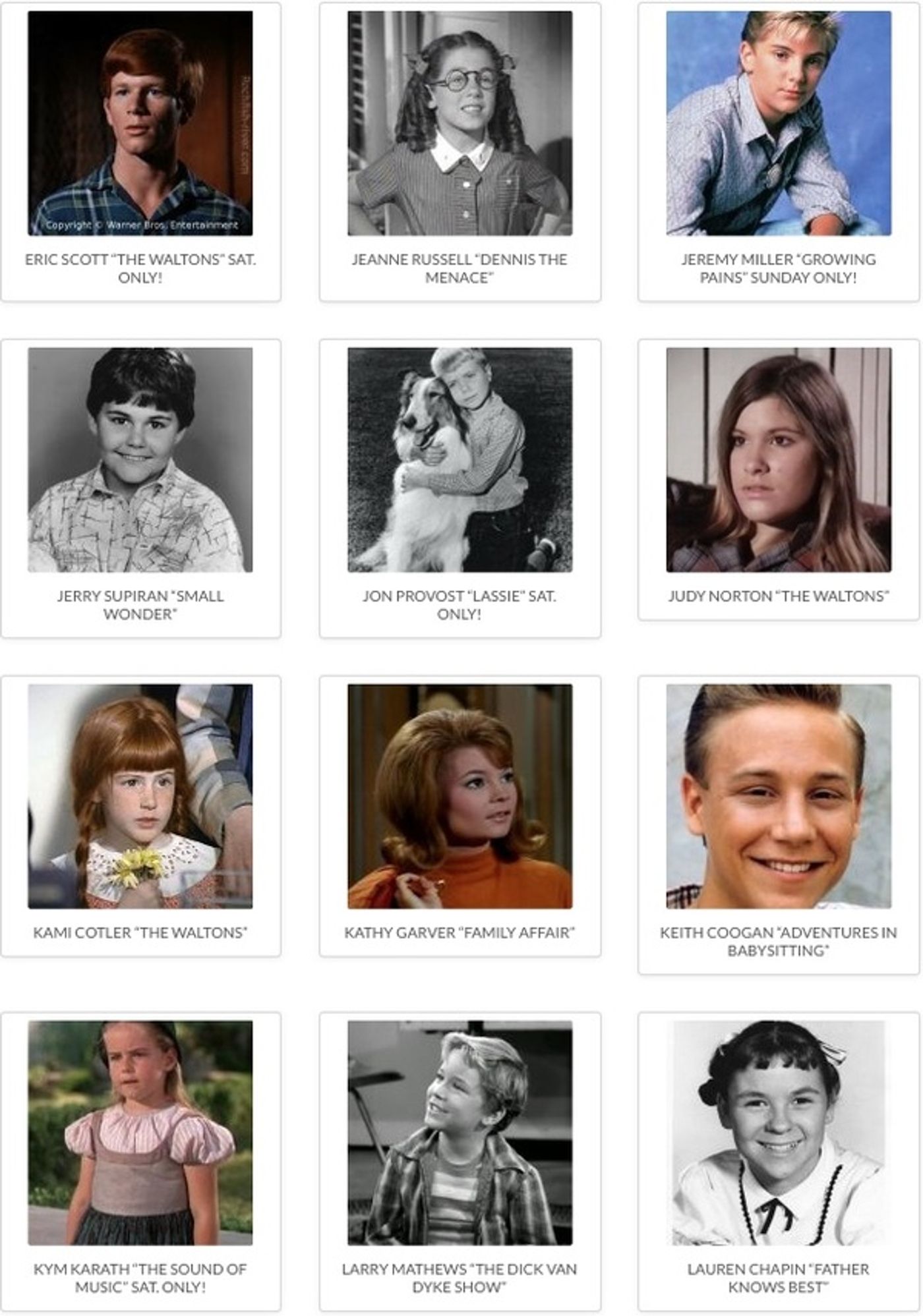 Photo Flash: Over 50 Child Stars Featured in New Hollywood Museum Exhibit Photo Flash: Over 50 Child Stars Featured in New Hollywood Museum Exhibit Image