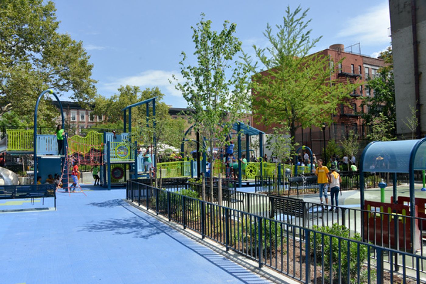 Photo Flash: NYC Parks Transforms White Park Into East Harlem Oasis Photo Flash: NYC Parks Transforms White Park Into East Harlem Oasis Image