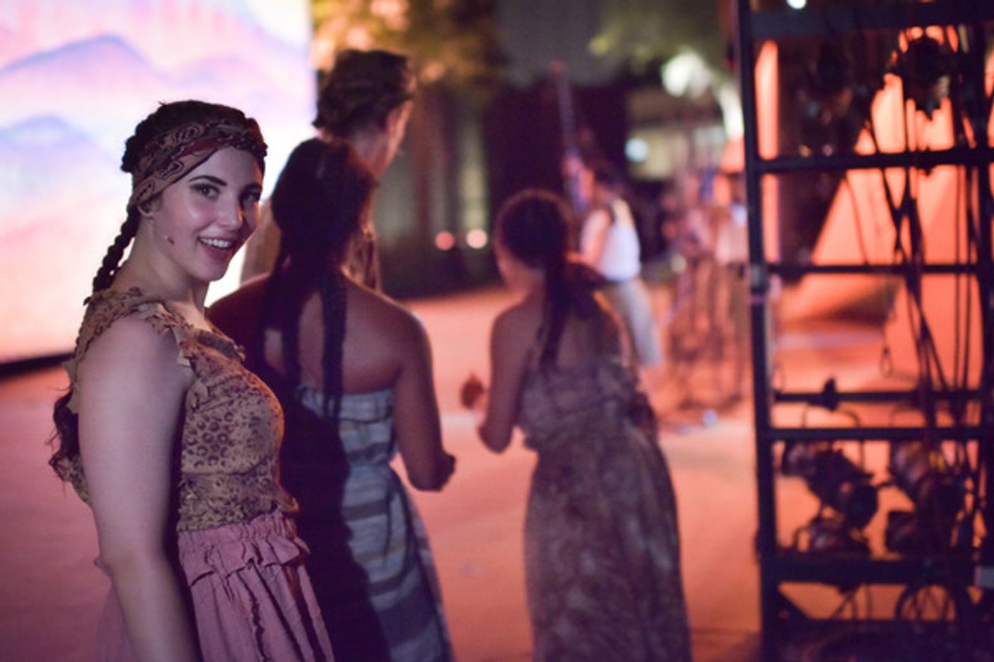 Photo Flash: Go Backstage with AIDA at The Muny  Image