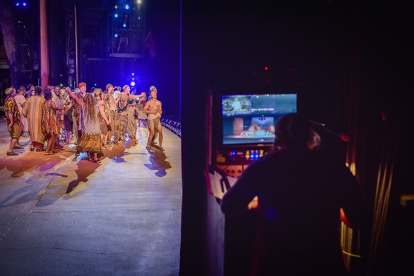 Photo Flash: Go Backstage with AIDA at The Muny  Image