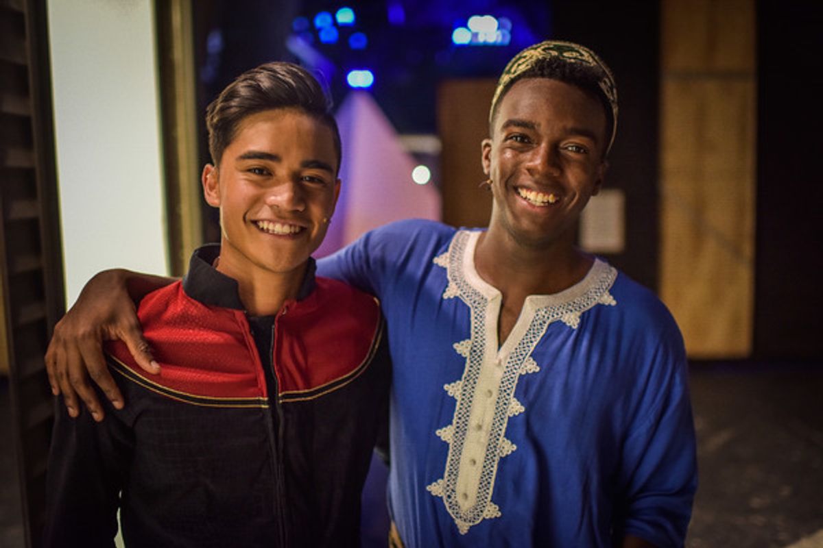 Daryl Tofa and Wonza Johnson at 