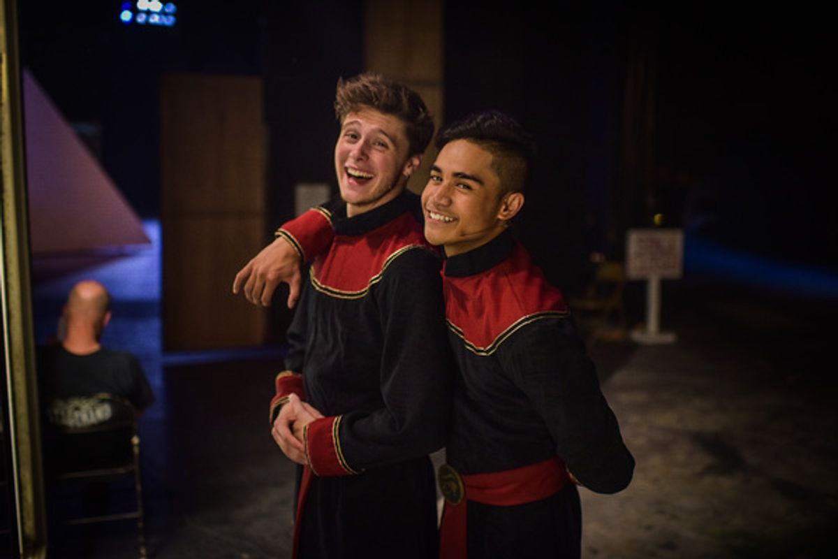 Sean Harrison Jones and Daryl Tofa at 