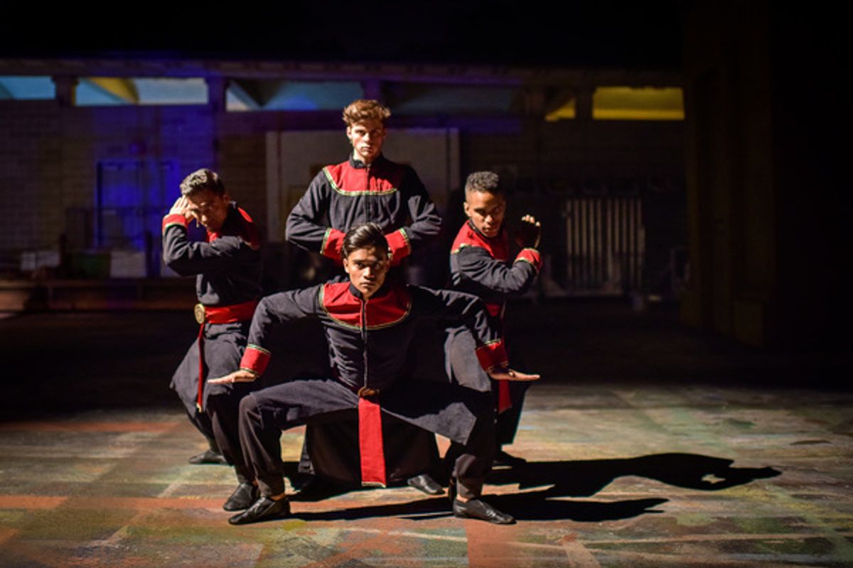 Jose Luis Lopez, Sean Harrison Jones, Daryl Tofa and Mark Alexander Cruz at 