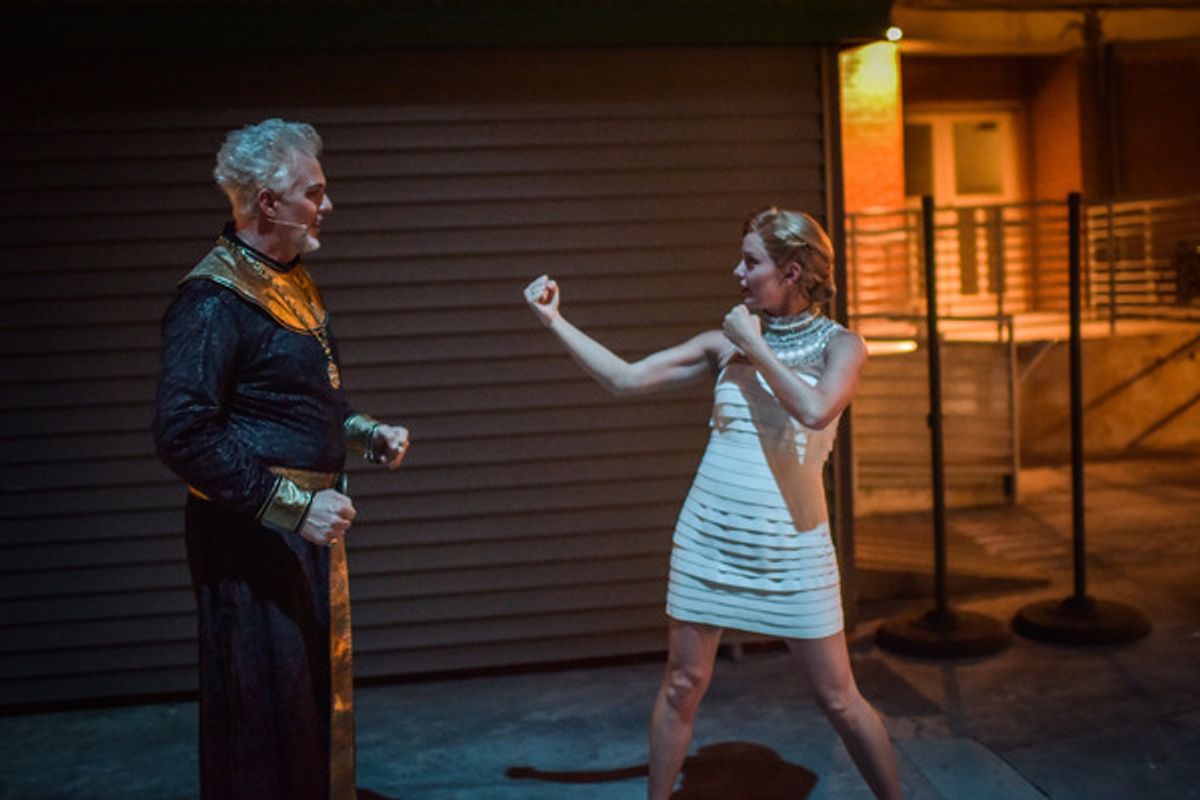 Patrick Cassidy and Taylor Louderman at 