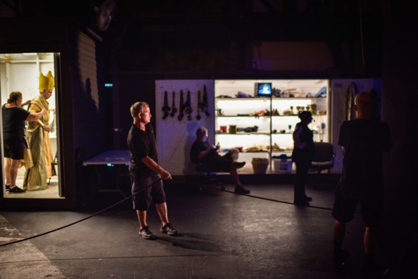 Photo Flash: Go Backstage with AIDA at The Muny  Image