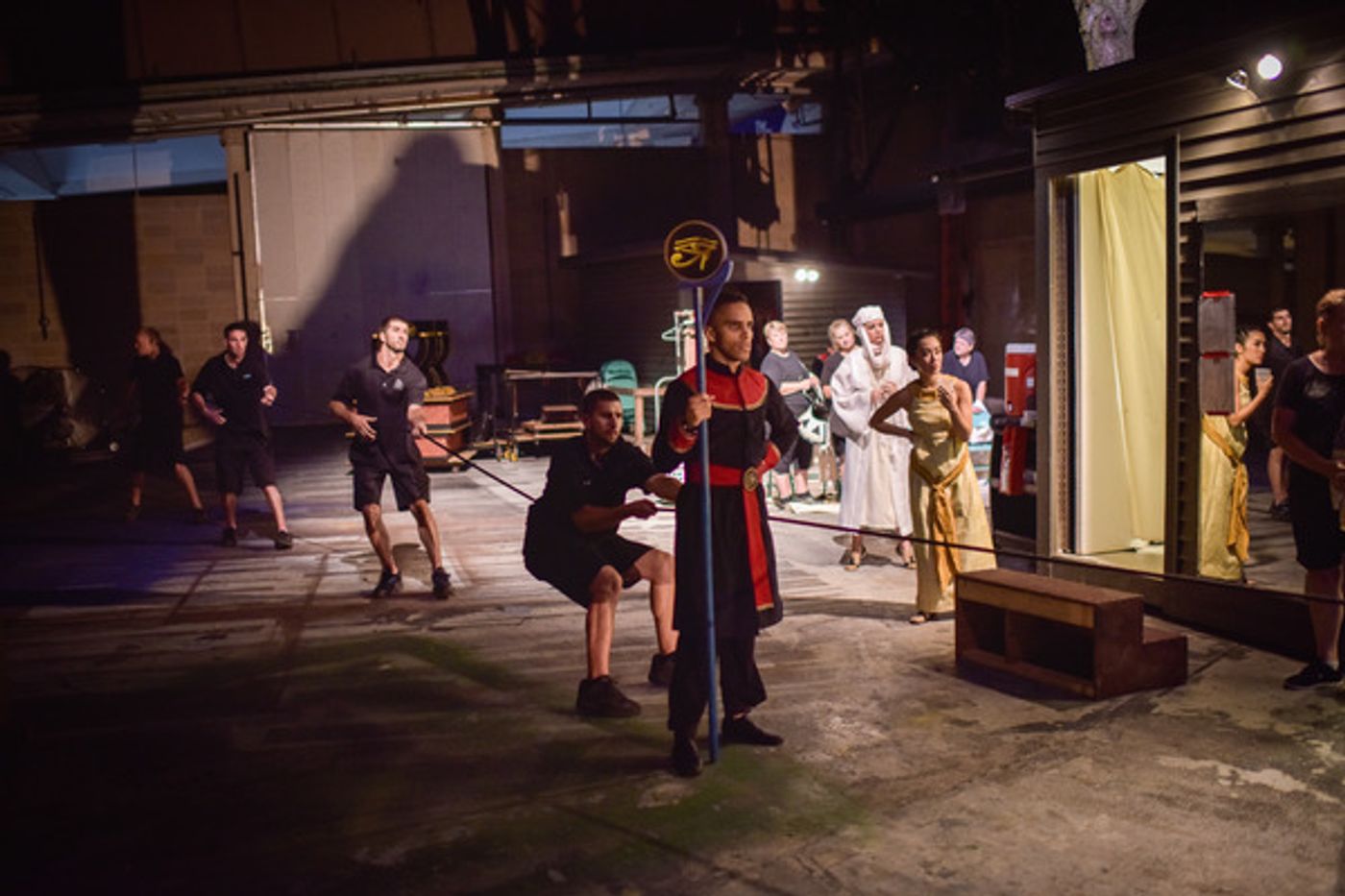 Photo Flash: Go Backstage with AIDA at The Muny  Image