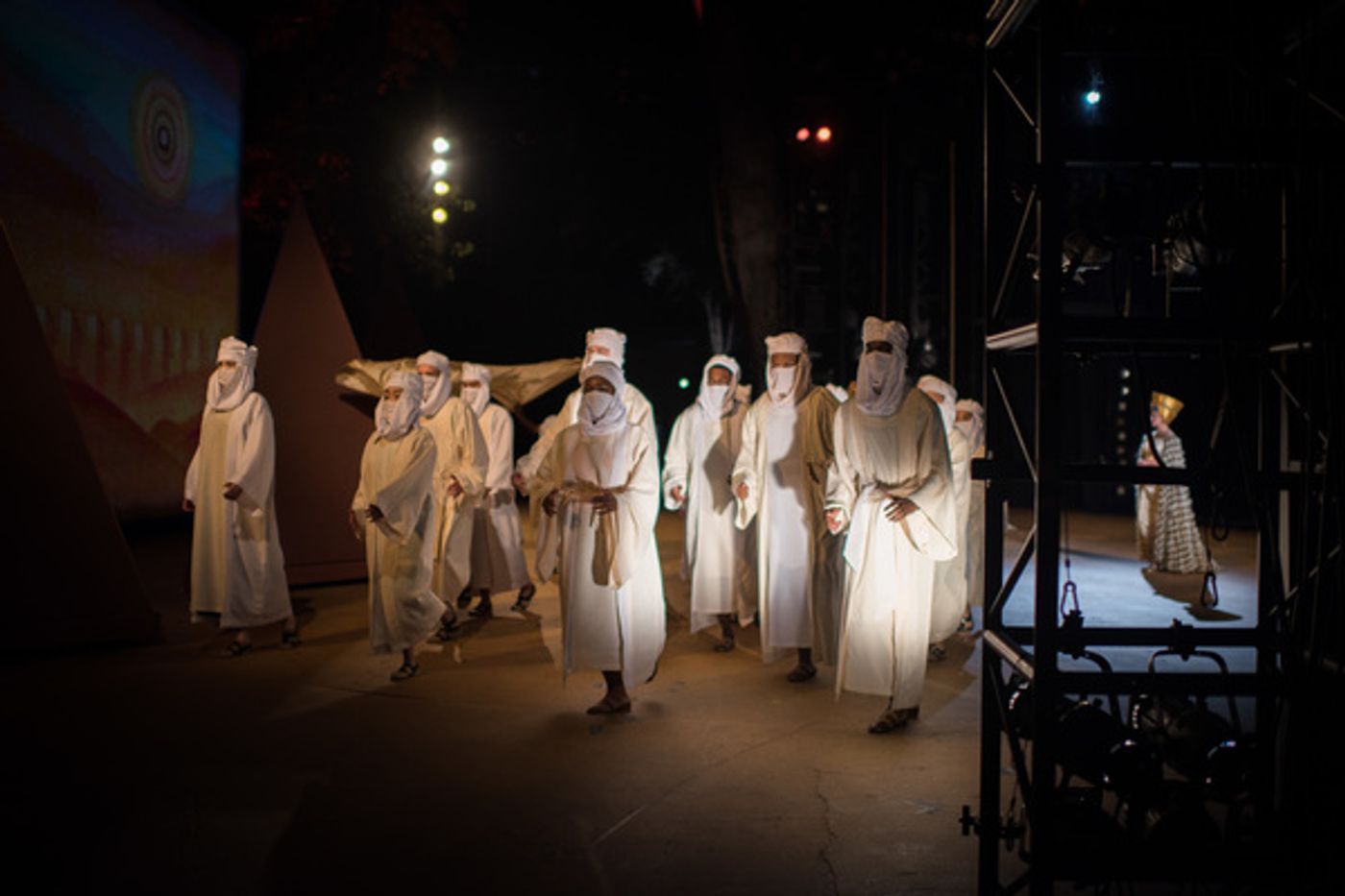 Photo Flash: Go Backstage with AIDA at The Muny  Image