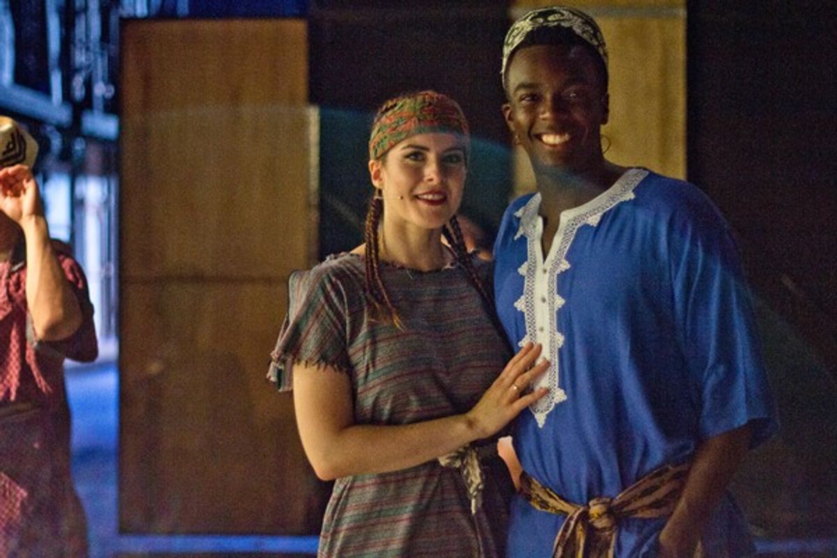 Olivia Cipolla and Wonza Johnson at 