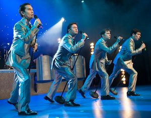 Marc Fouchi, Frank Von Hoven, Michael Taravella, Rich Arnold @ BroadwayWorld Marc Fouchi, Frank Von Hoven, Michael Taravella, Rich Arnold Photo