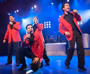 Frank Von Hoven, Rich Arnold, Michael Taravella, Marc Fouchi @ BroadwayWorld Frank Von Hoven, Rich Arnold, Michael Taravella, Marc Fouchi Photo