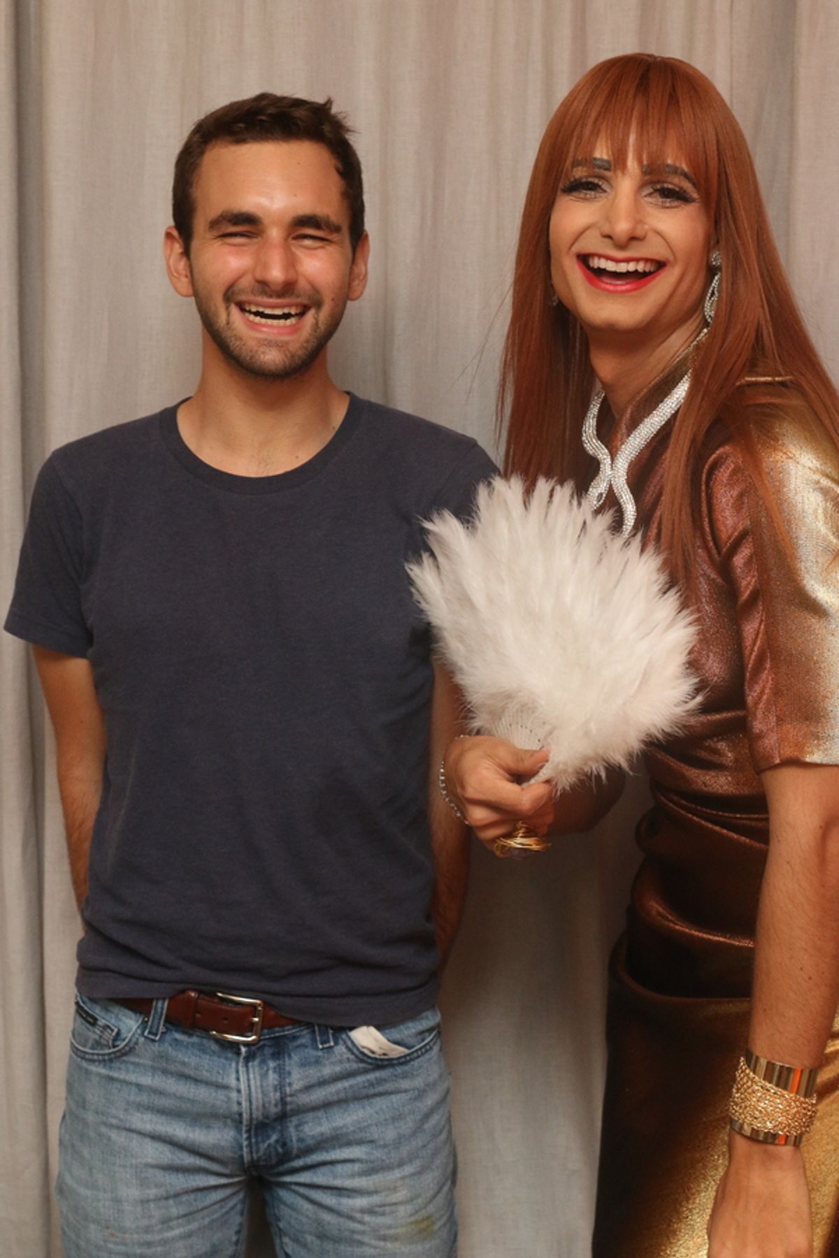 Aaron Simon Gross & Brandonna at 