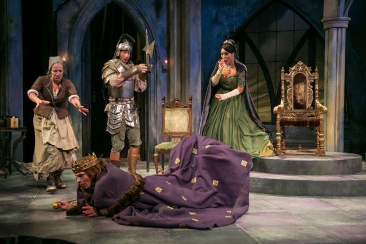 Kristie Dale Sanders, Brent Harris, Jon Barker, and Jesmille Darbouze at 