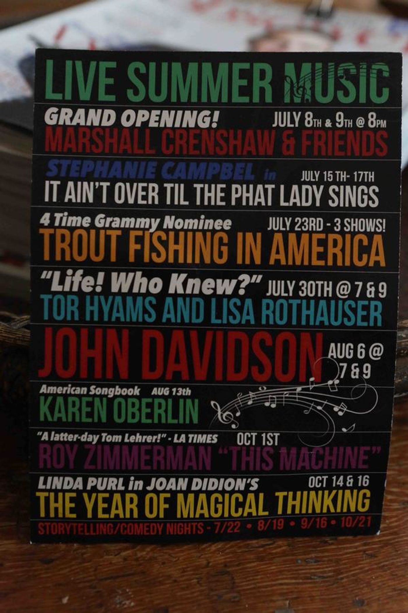 Photo Coverage: Karen Oberlin & Tedd Firth Join Forces at The Barn at The Egremont Inn Photo Coverage: Karen Oberlin & Tedd Firth Join Forces at The Barn at The Egremont Inn Image