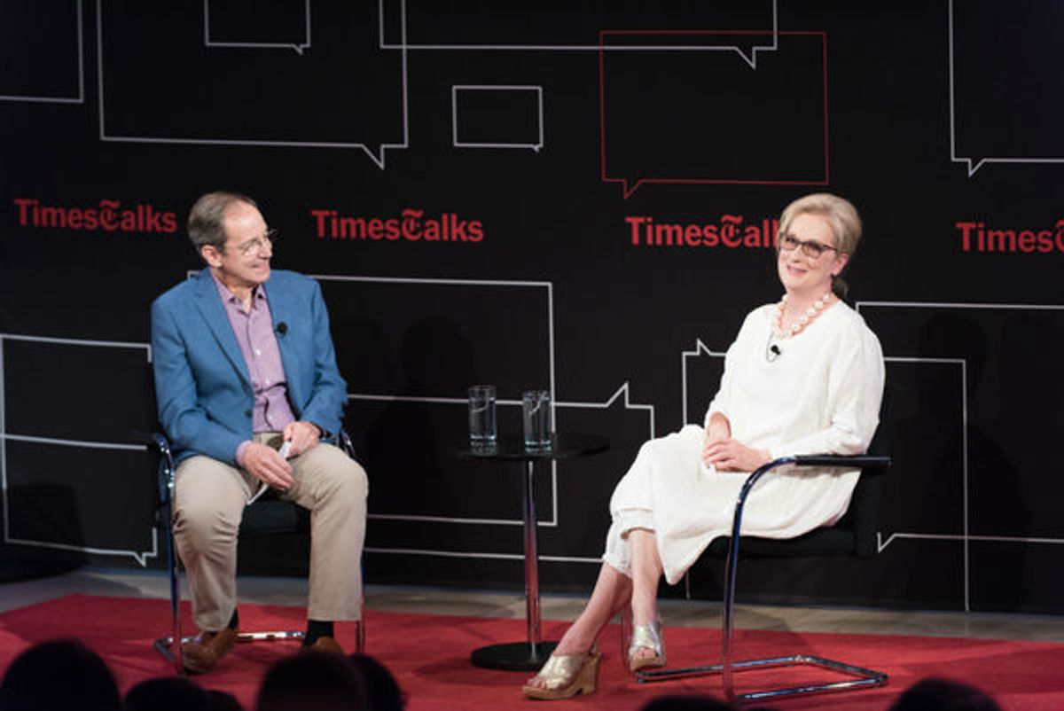 Anthony Tommasini, Meryl Streep at 