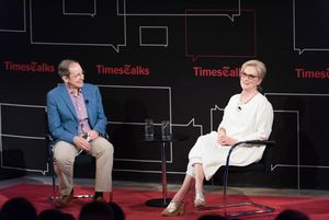 Anthony Tommasini, Meryl Streep Photo