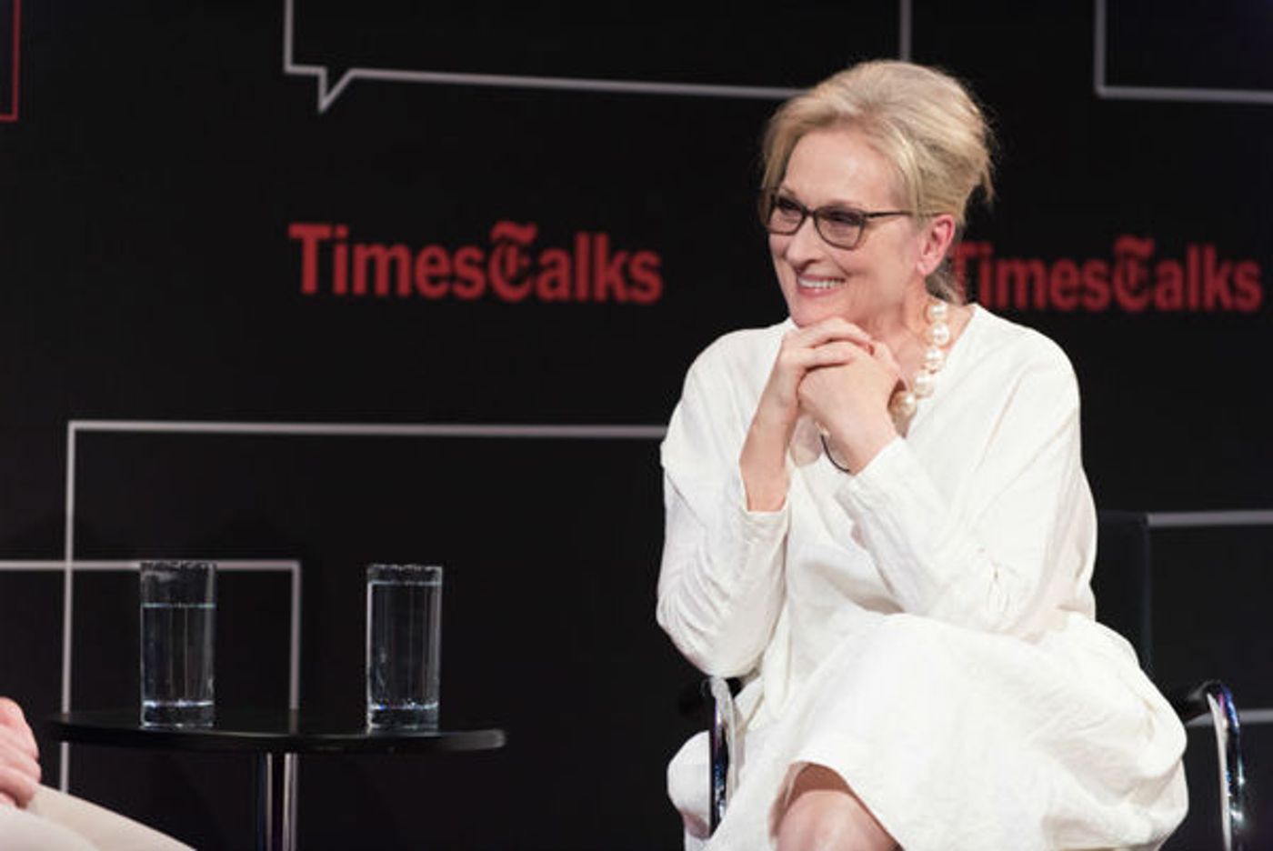 Photo & Video: Meryl Streep Talks FLORENCE FOSTER JENKINS & More in 'TimesTalks'  Image