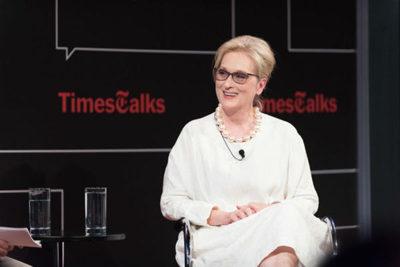 Photo & Video: Meryl Streep Talks FLORENCE FOSTER JENKINS & More in 'TimesTalks'  Image