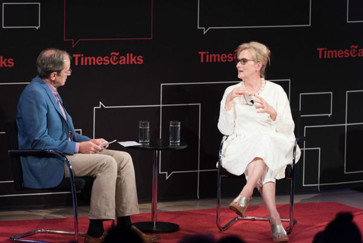 Anthony Tommasini, Meryl Streep at 