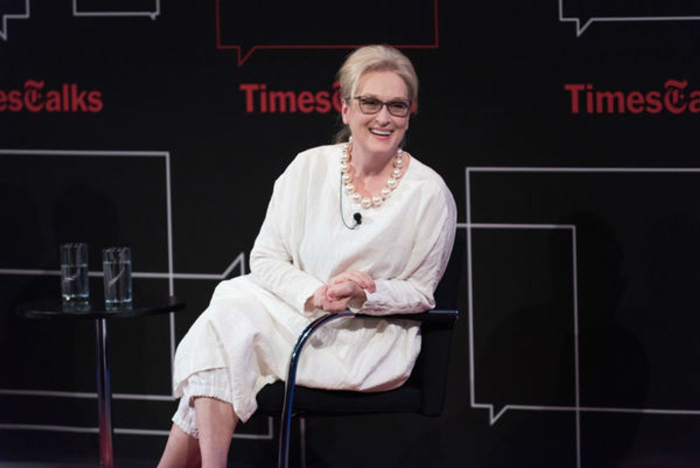 Photo & Video: Meryl Streep Talks FLORENCE FOSTER JENKINS & More in 'TimesTalks'  Image