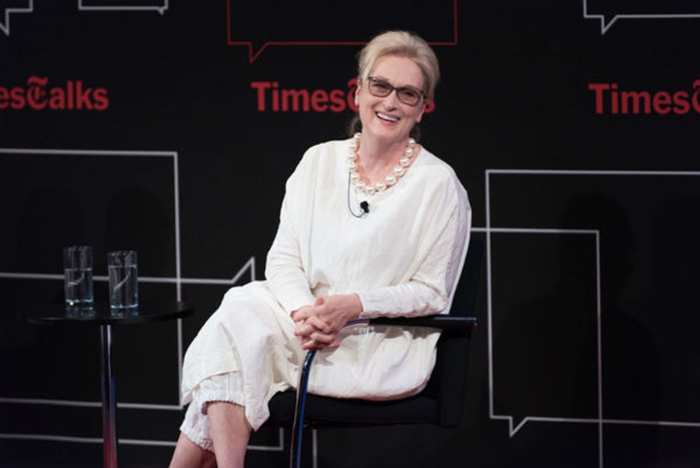 Photo & Video: Meryl Streep Talks FLORENCE FOSTER JENKINS & More in 'TimesTalks'  Image