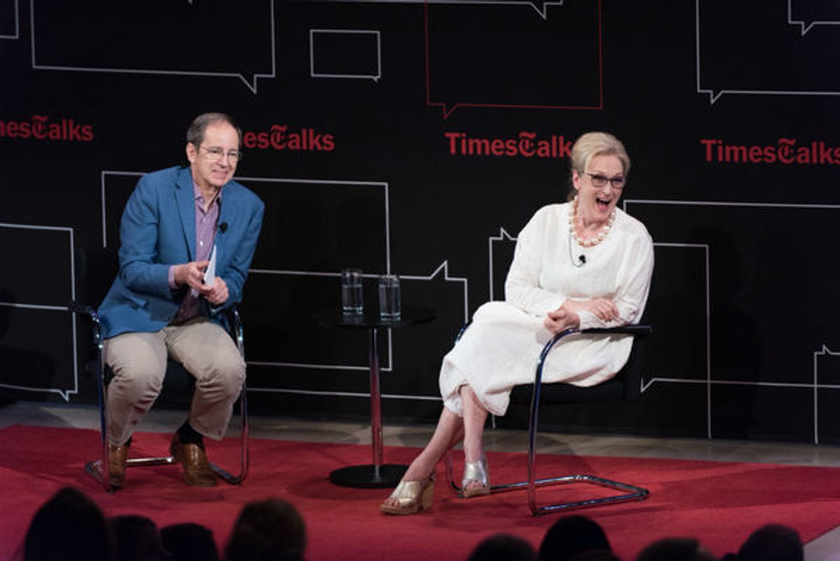 Anthony Tommasini, Meryl Streep at 