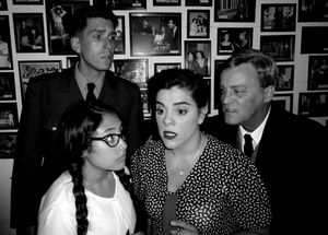 Who survives and who doesn't in this deadly game of cat and mouse? — with Brian Roach, Ixchel Valiente Cerezo, Samantha Barrios and Harold Dershimer. @ BroadwayWorld Who survives and who doesn't in this deadly game of cat and mouse? — with Bria Photo