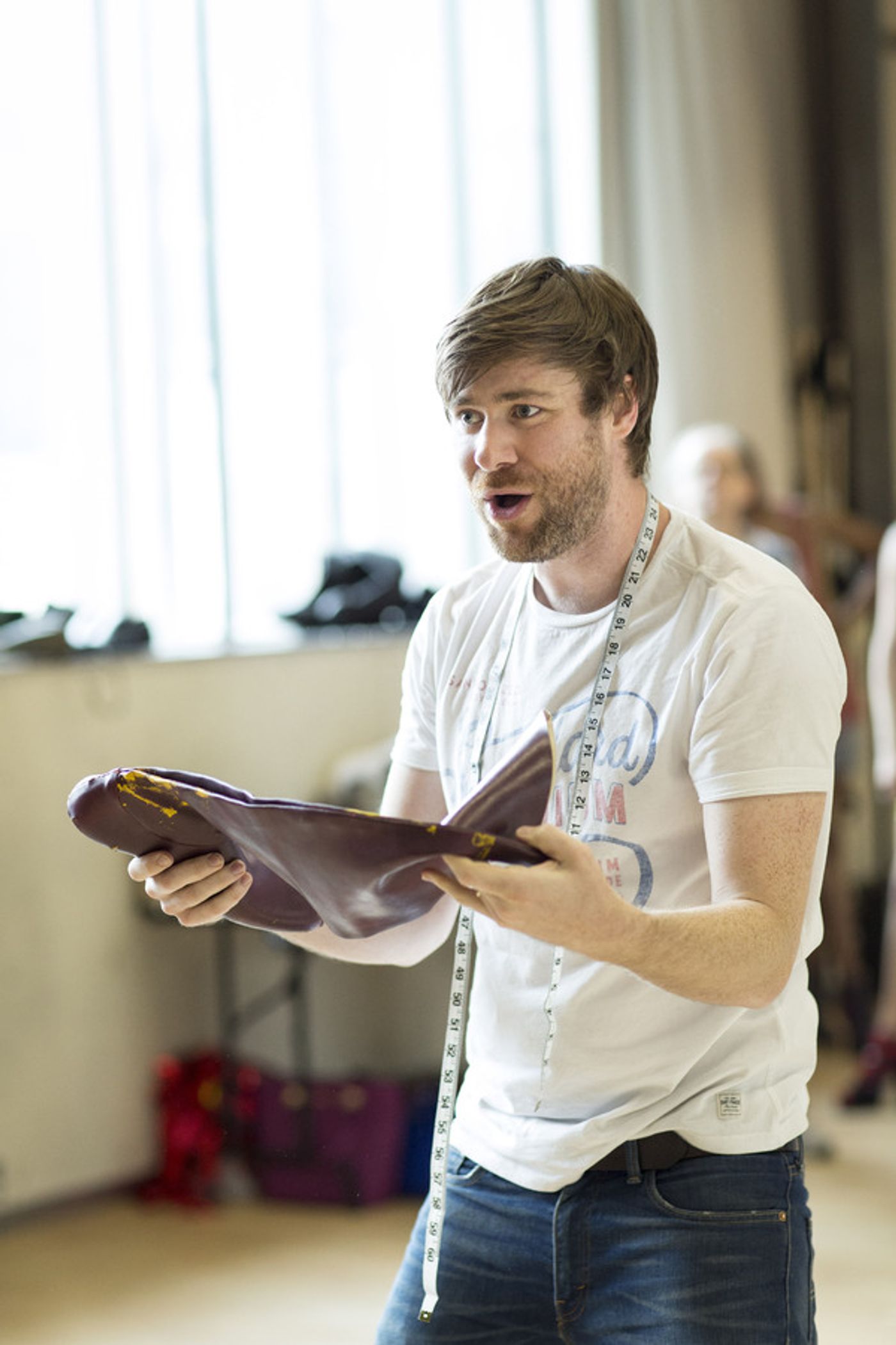 Photo Flash: In Rehearsal with the New Cast of KINKY BOOTS in the West End  Image