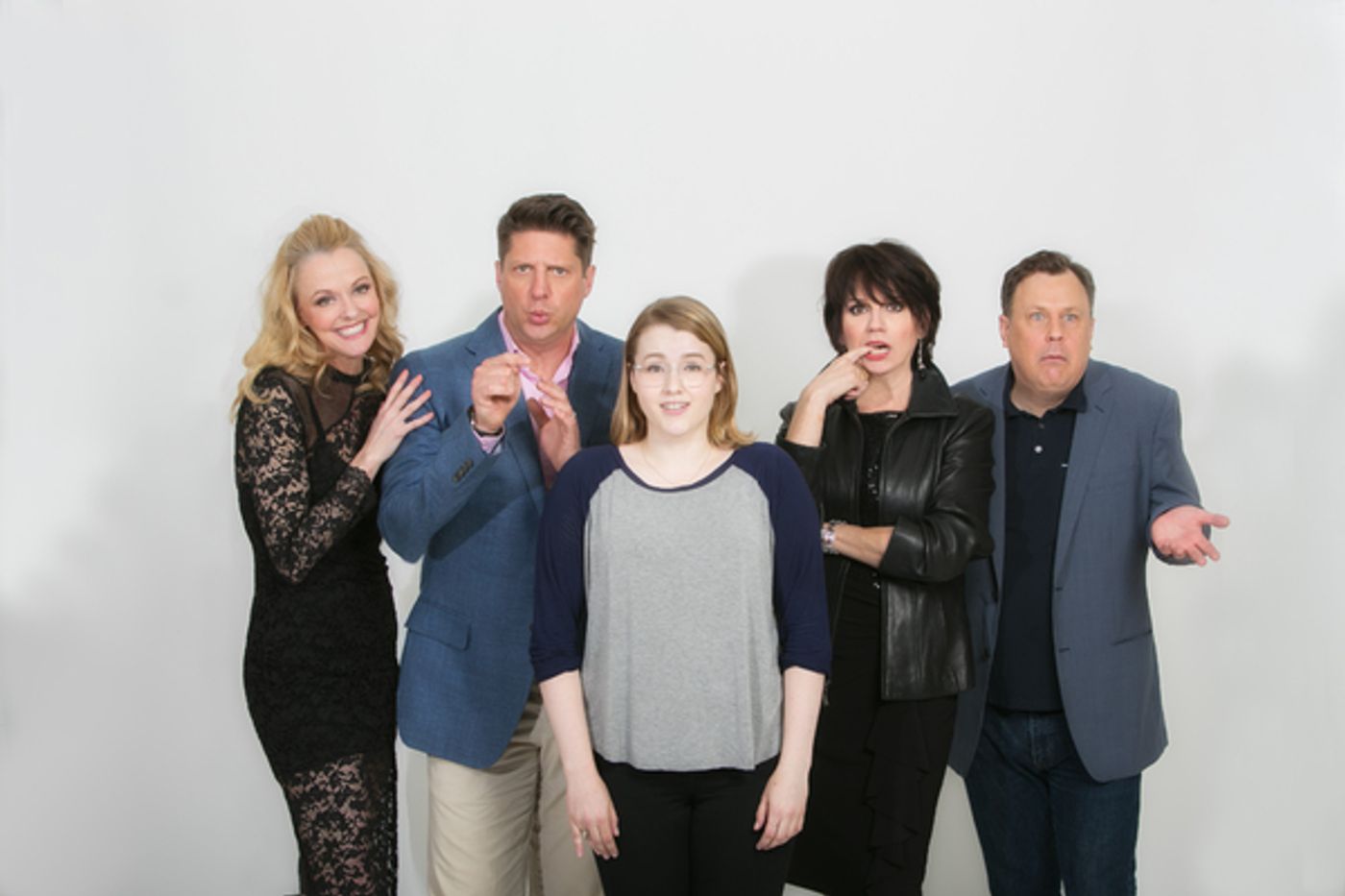 Photo Flash: First Look at Brooks Ashmanskas, Beth Leavel, Christopher Sieber and More in Rehearsals for the Pre-Broadway World Premiere of THE PROM  Image