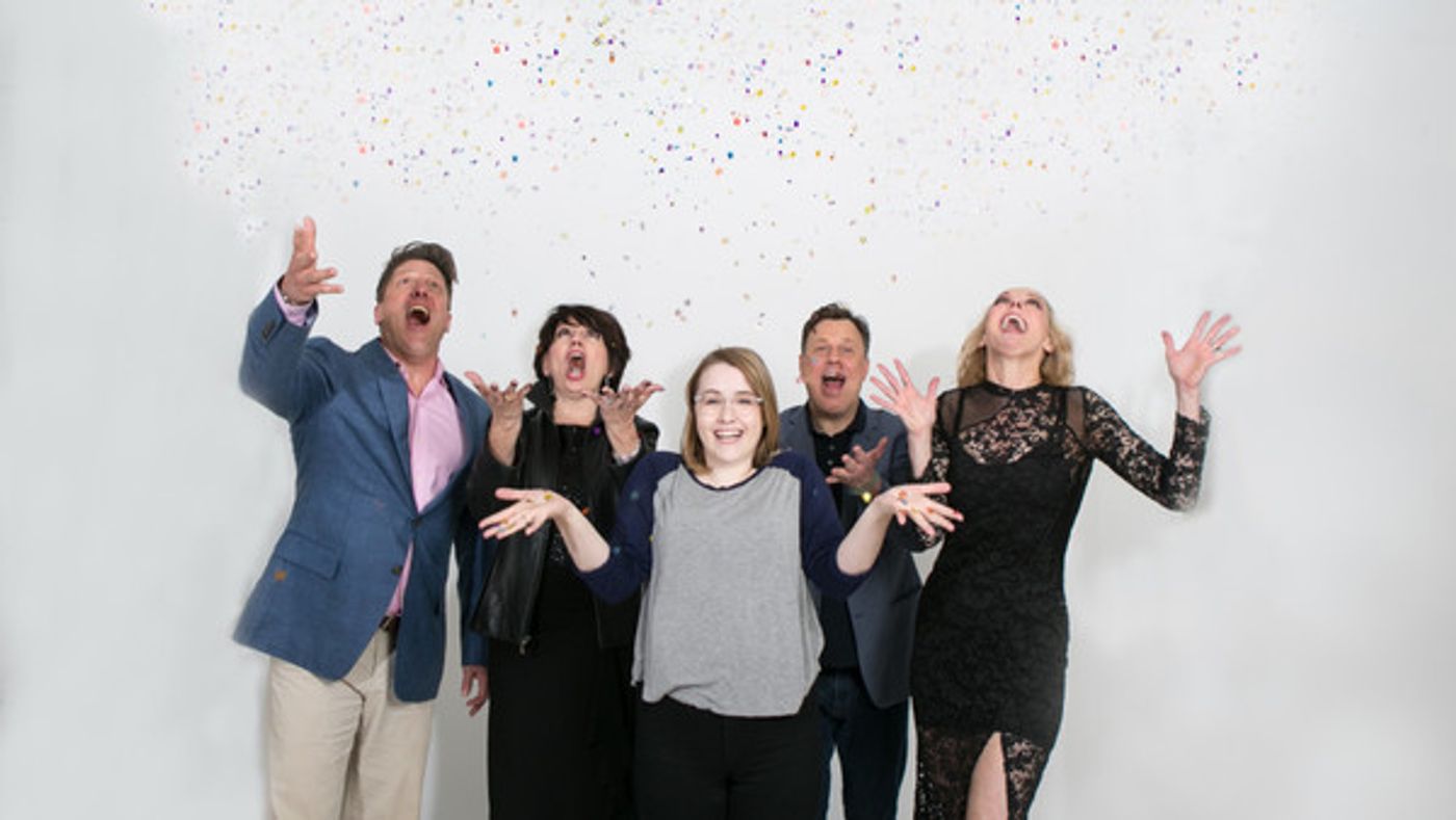 Photo Flash: First Look at Brooks Ashmanskas, Beth Leavel, Christopher Sieber and More in Rehearsals for the Pre-Broadway World Premiere of THE PROM  Image