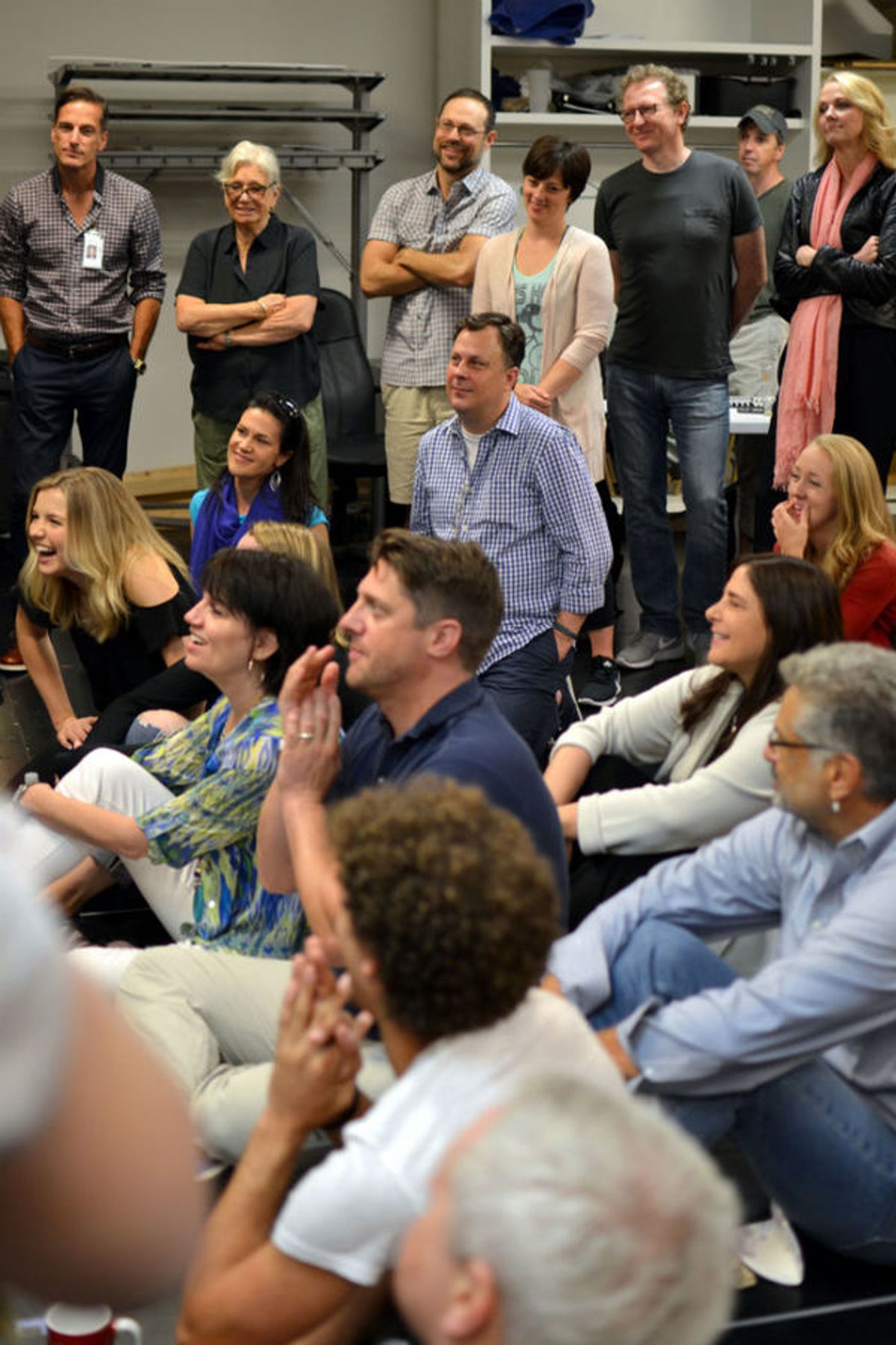 Photo Flash: First Look at Brooks Ashmanskas, Beth Leavel, Christopher Sieber and More in Rehearsals for the Pre-Broadway World Premiere of THE PROM  Image