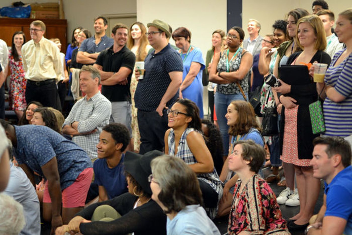 Photo Flash: First Look at Brooks Ashmanskas, Beth Leavel, Christopher Sieber and More in Rehearsals for the Pre-Broadway World Premiere of THE PROM  Image