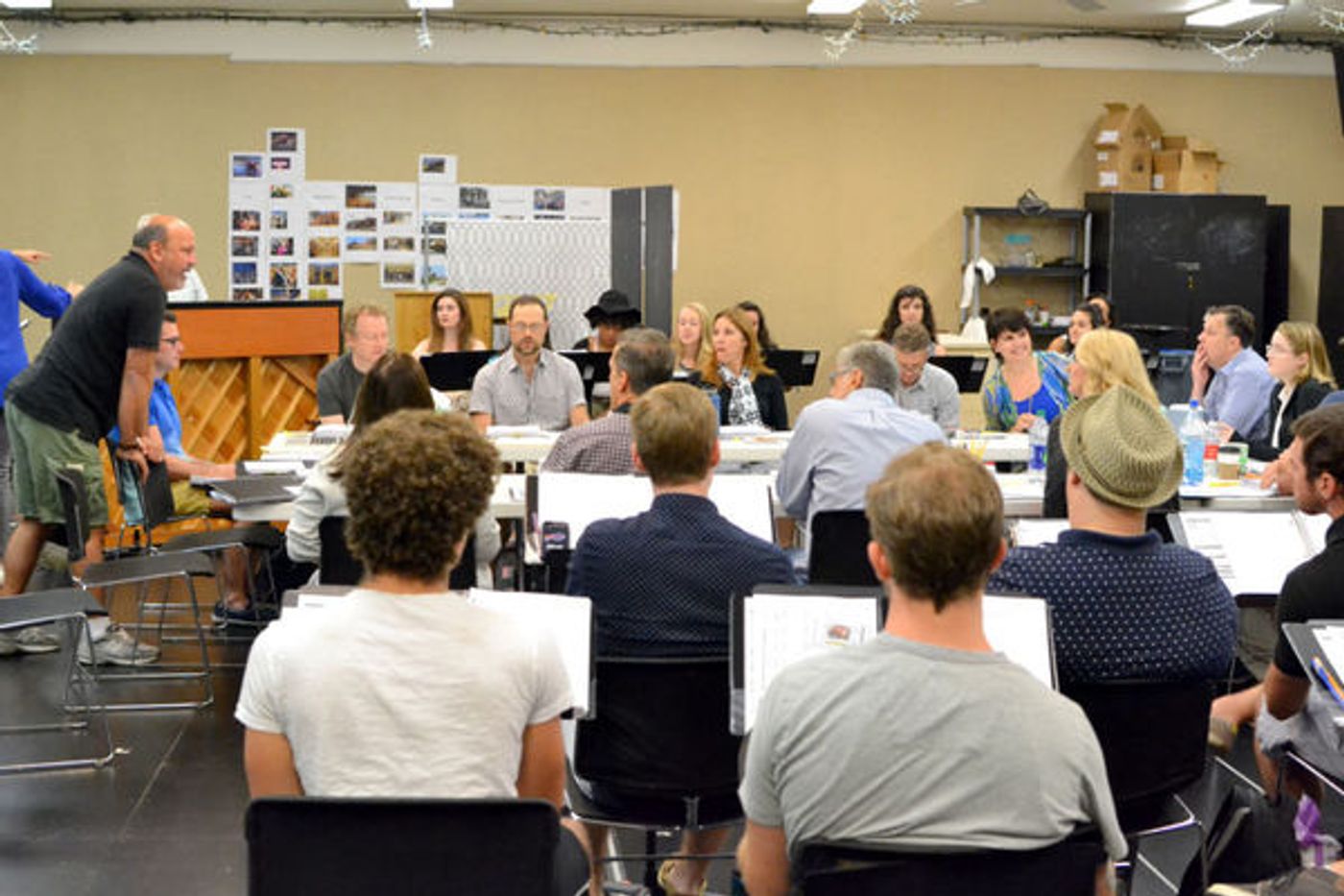 Photo Flash: First Look at Brooks Ashmanskas, Beth Leavel, Christopher Sieber and More in Rehearsals for the Pre-Broadway World Premiere of THE PROM  Image