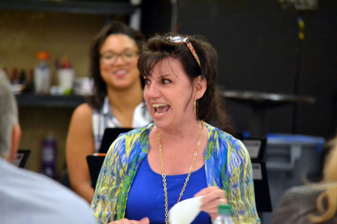 Photo Flash: First Look at Brooks Ashmanskas, Beth Leavel, Christopher Sieber and More in Rehearsals for the Pre-Broadway World Premiere of THE PROM  Image