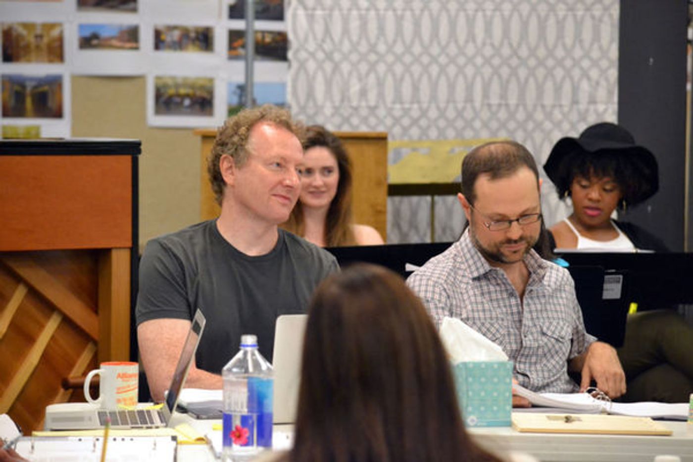 Photo Flash: First Look at Brooks Ashmanskas, Beth Leavel, Christopher Sieber and More in Rehearsals for the Pre-Broadway World Premiere of THE PROM  Image