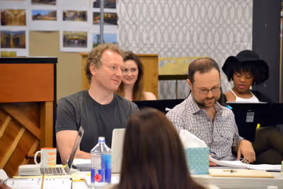 Bob Martin (Book) and Matthew Sklar (Composer) Photo