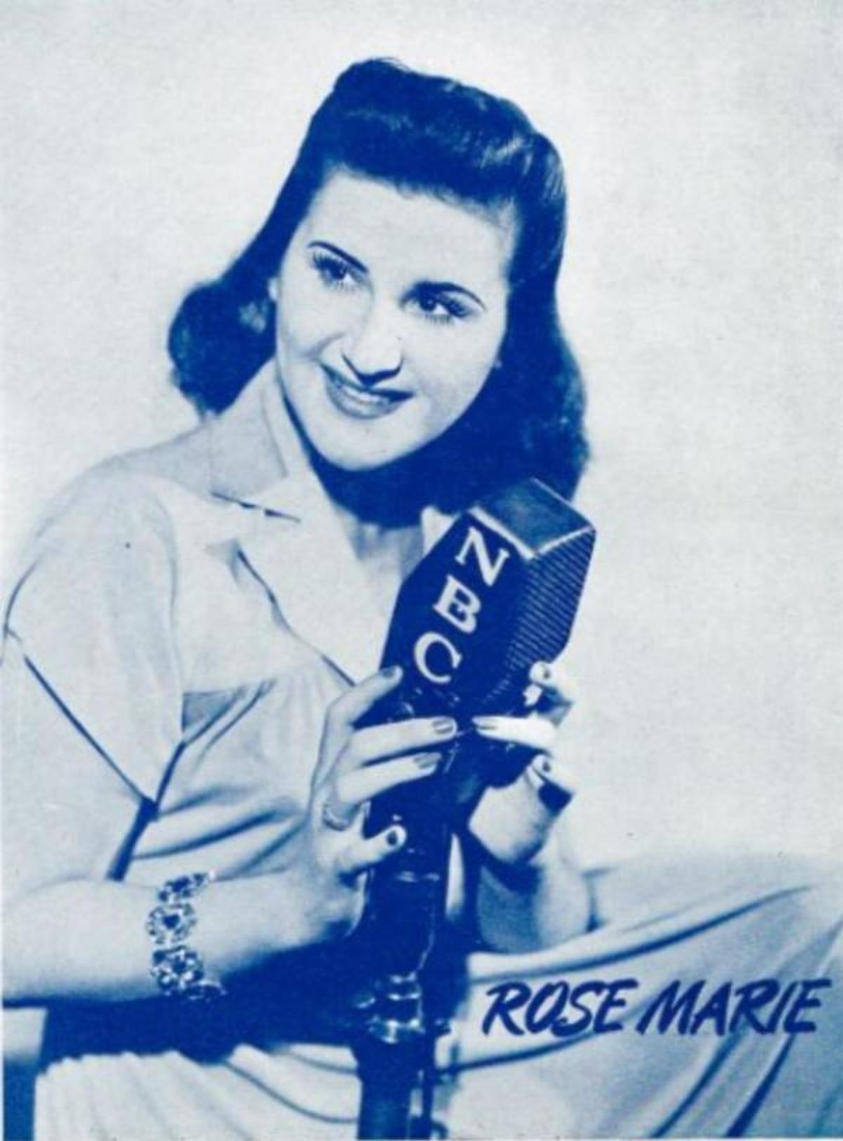 Rose Marie on NBC Radio at 