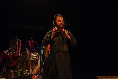 Tim Bell in DAME NATURE at Edinburgh Fringe 2016 Photo