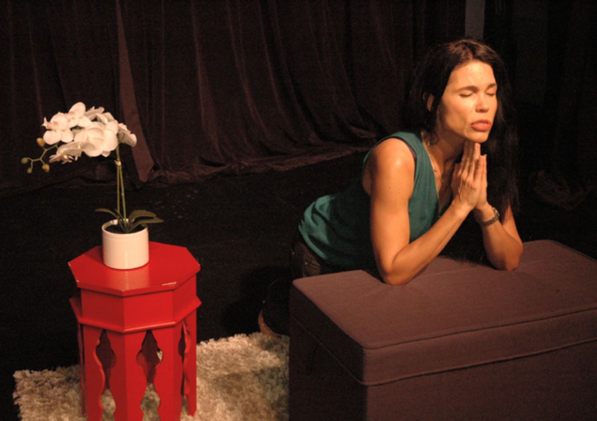 as a young girl, Debra Ehrhardt prays to be forgiven for her interest in boys' bodies. at 