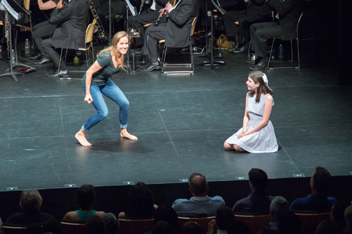 Betsy Morgan, Zoe Wilson at 