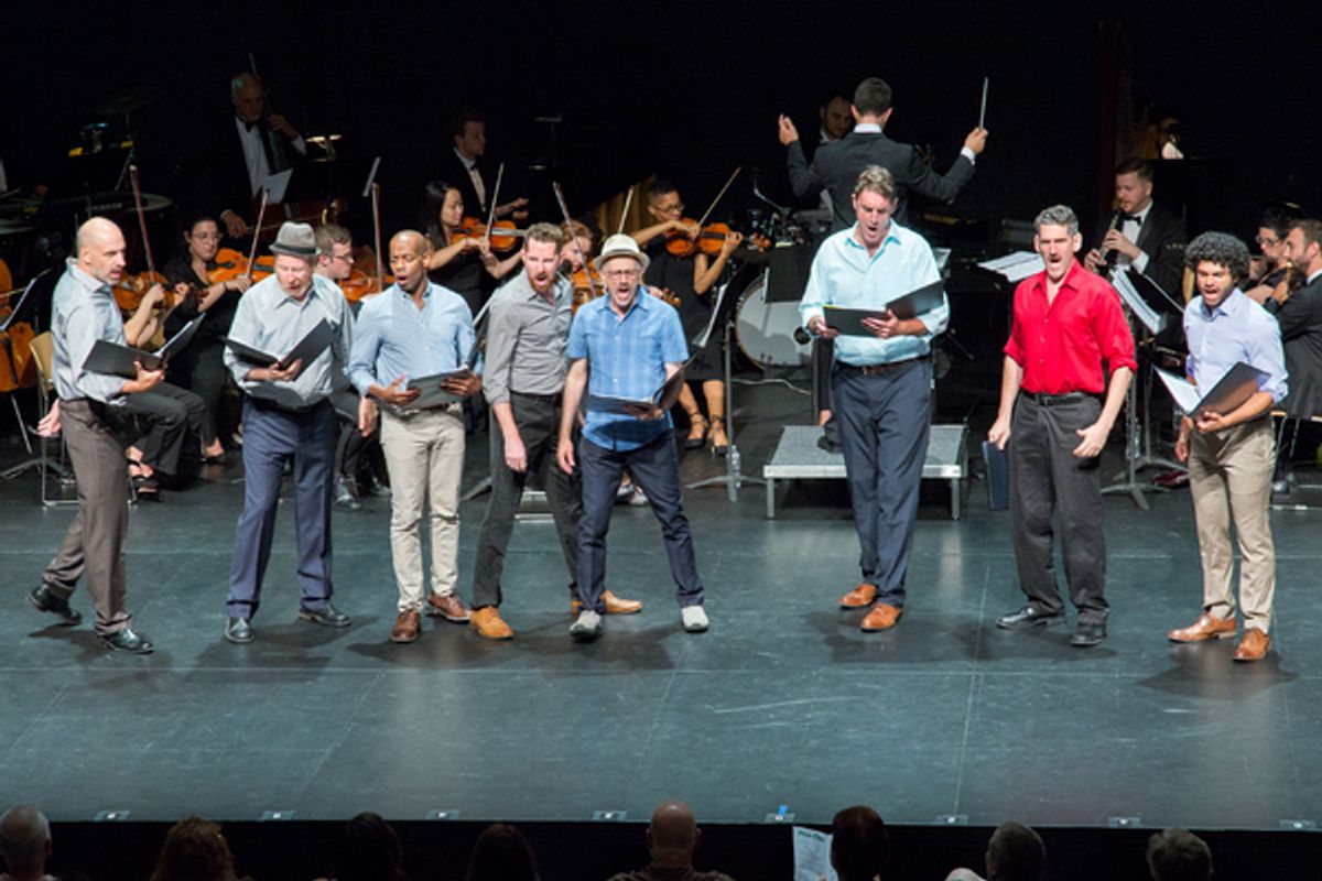 Richard Costa, D.C. Anderson, Ivory McKay, Tim Dolan, David Greenspan, Patrick Boll, Doug Shapiro, Michael DeSouza at 