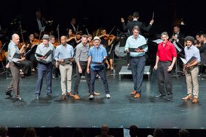 Richard Costa, D.C. Anderson, Ivory McKay, Tim Dolan, David Greenspan, Patrick Boll,  Photo