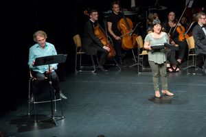 Charles Busch, Ann Harada Photo