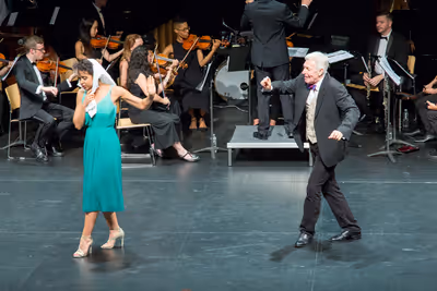 Alexandra Silber, Tony Sheldon Photo
