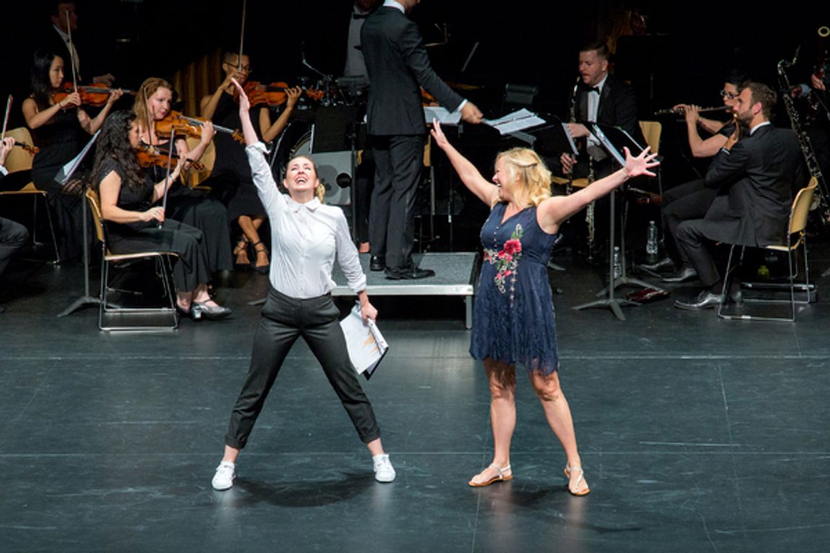 Hannah Elless, Ali Reed at 