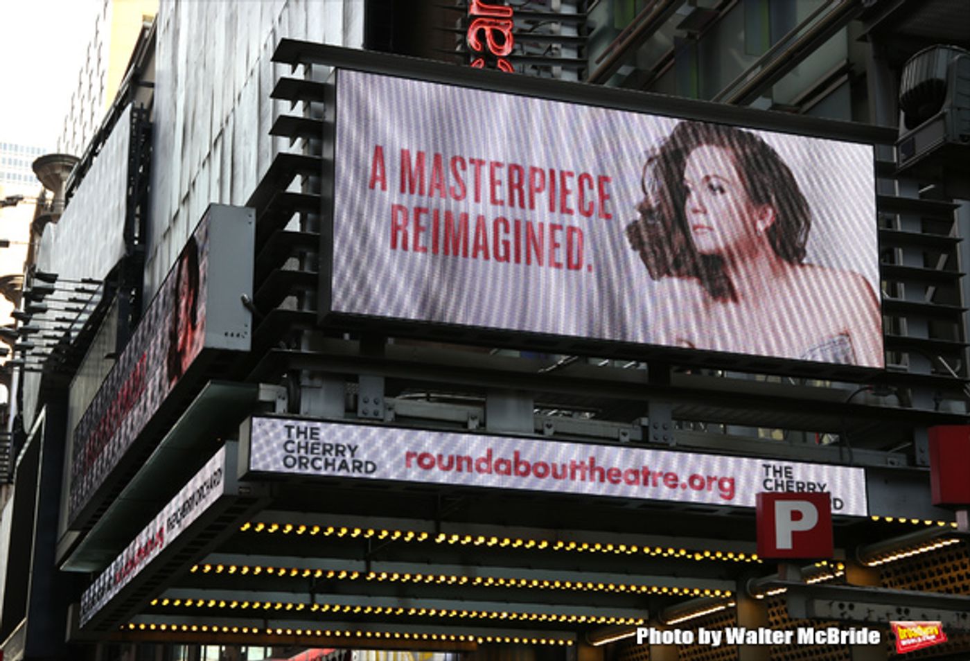 Up on the Marquee: THE CHERRY ORCHARD Image